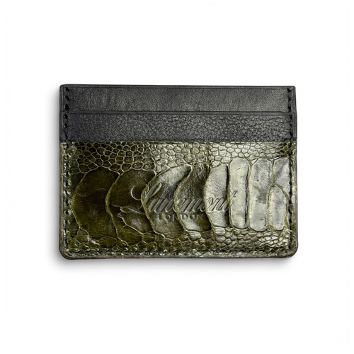 The Heritage - Ostrich Leather Credit Card Holder