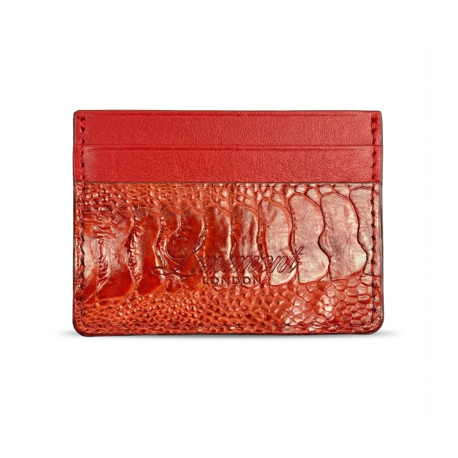 The Heritage - Ostrich Leather Credit Card Holder