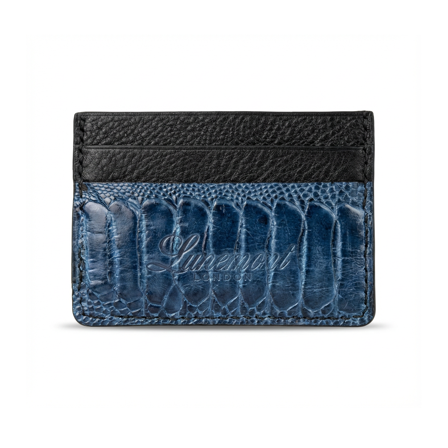 The Heritage - Ostrich Leather Credit Card Holder