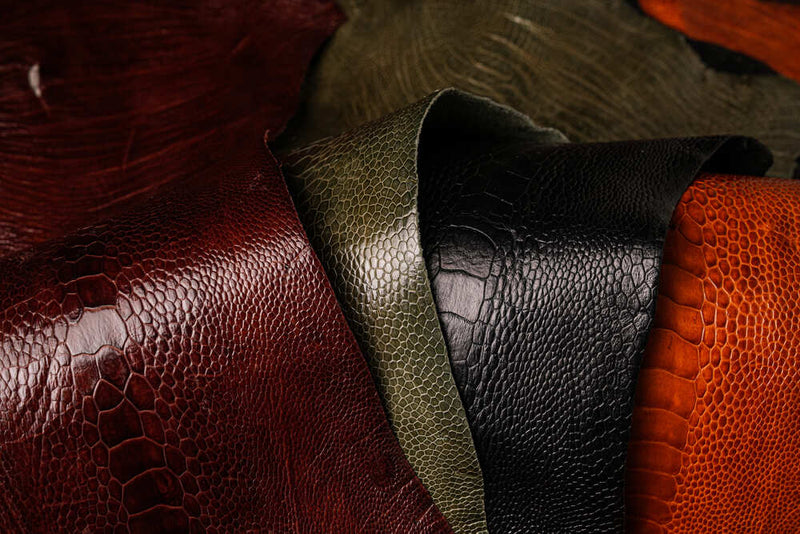 Ostrich Leg Leather
